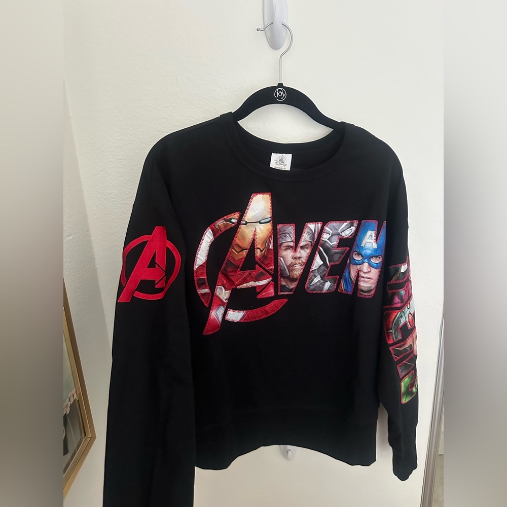 Marvel Avengers Black Sweater - Disney Parks Authentic